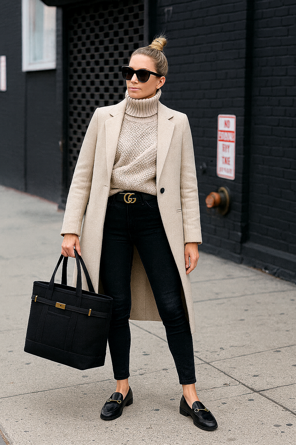 Noir Edition Lux Boat Tote