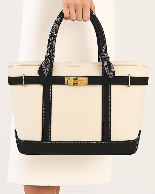 Limited Edition Twilly Tote Boatkin Bag - Black