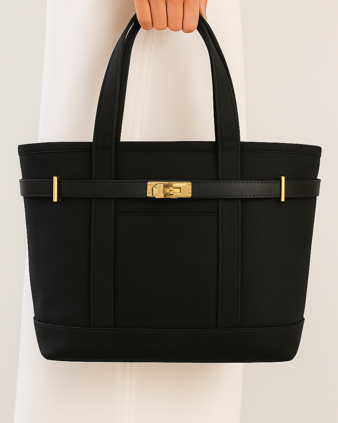 Noir Edition Lux Boat Tote