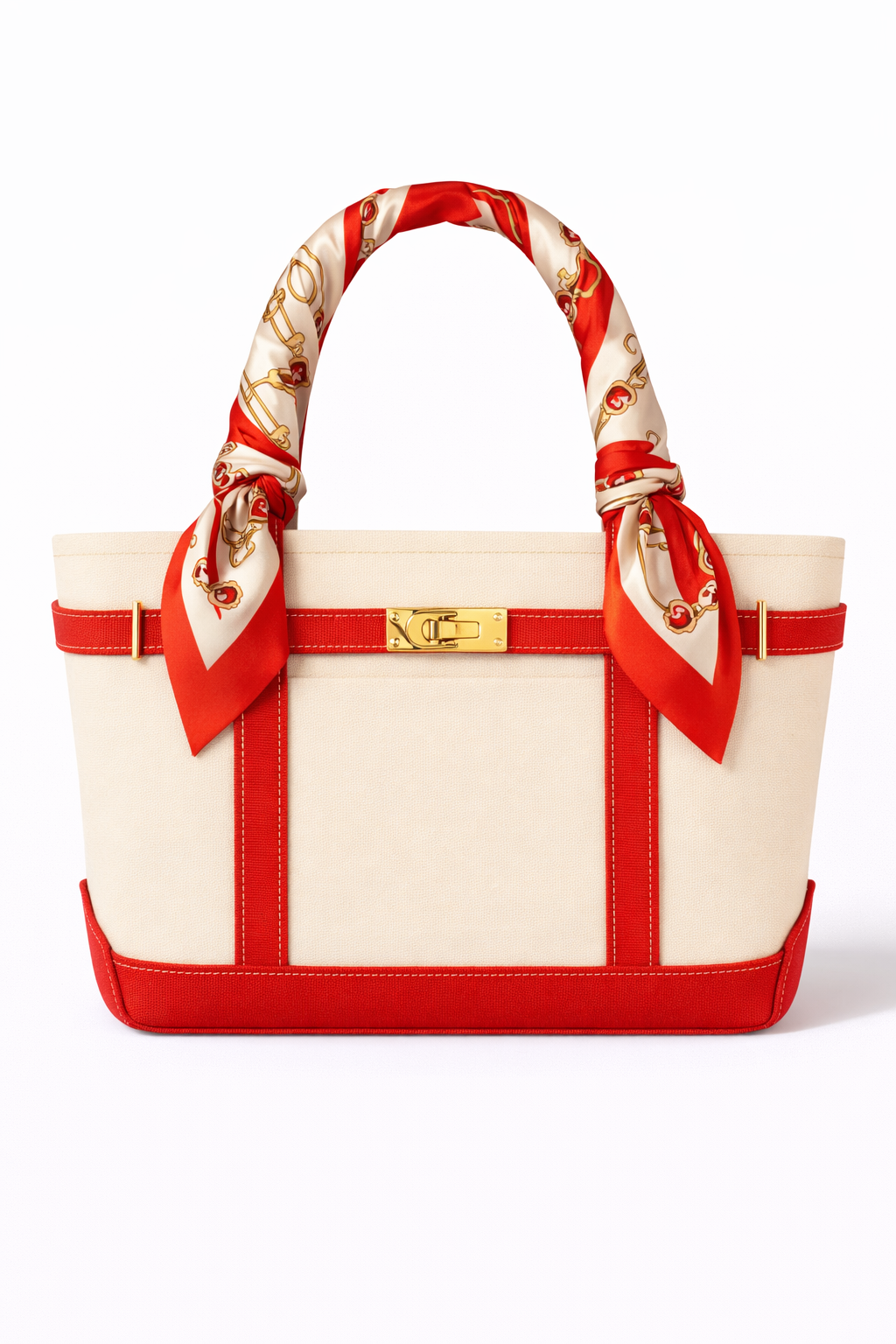 Limited Edition Twilly Tote Boatkin Bag - Crimson Red