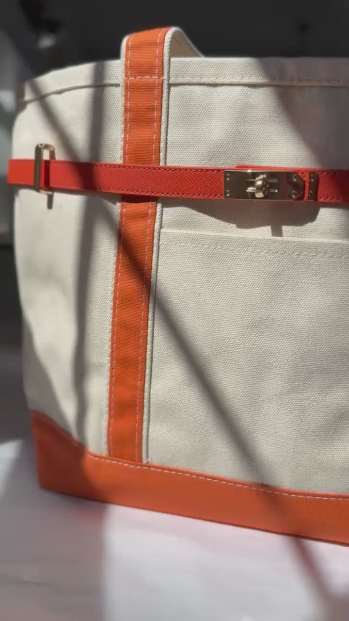 Boatkin custom lux boat tote