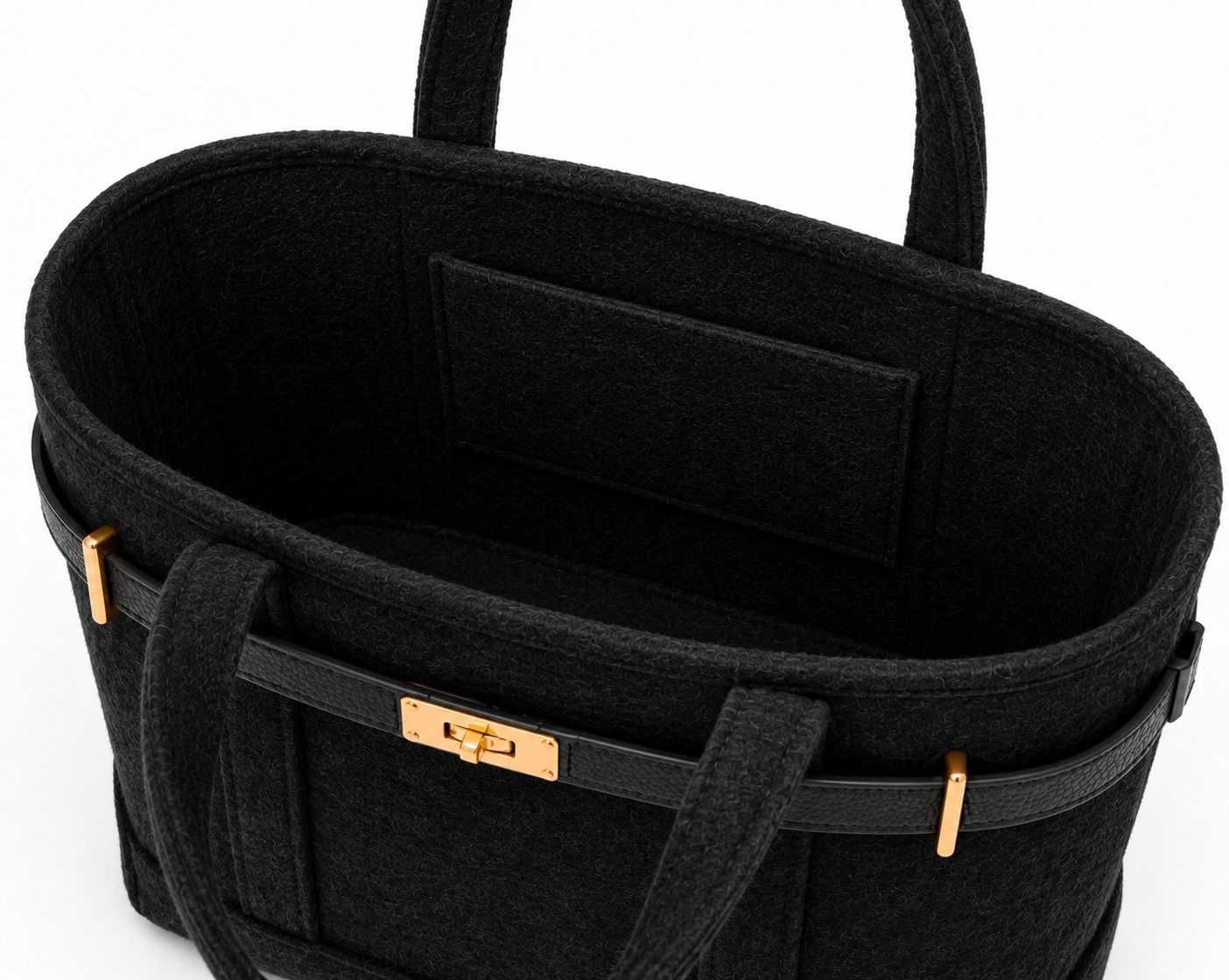 The Manor Tote - Noir