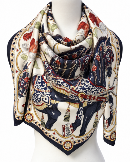 The Bridle Cashmere-Silk Scarf
