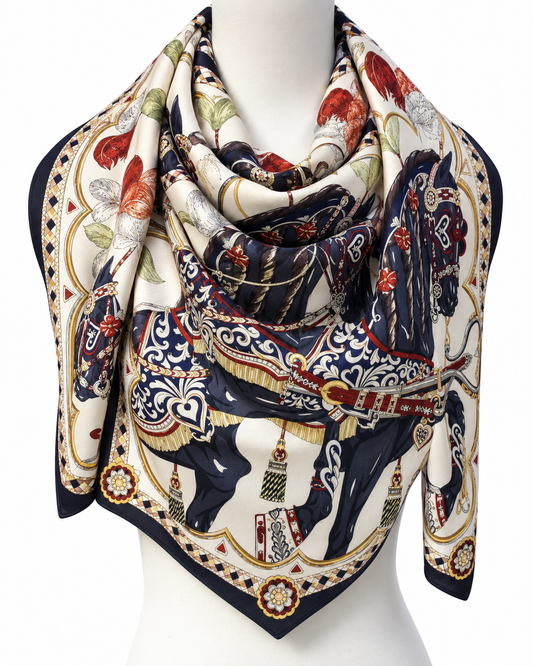 The Bridle Cashmere-Silk Scarf
