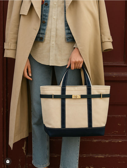 Custom Color Made-to-Order Lux Boat Tote