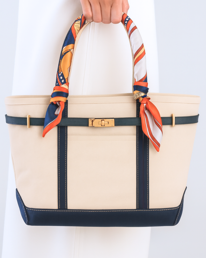 Limited Edition Twilly Tote Boatkin Bag - Marine Blue