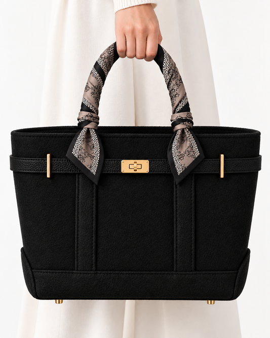 The Manor Twilly Tote — Noir