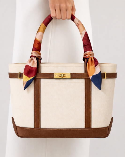 Limited Edition Twilly Tote Boatkin Bag - Burnt Umber