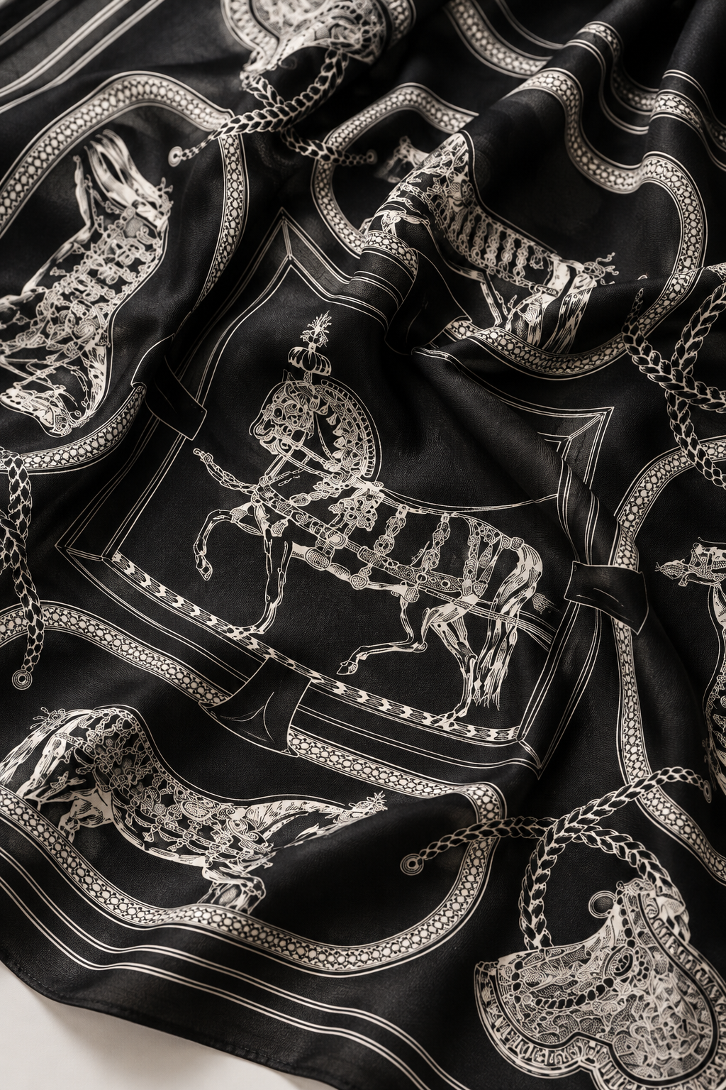 The Cavalier Cashmere-Silk Scarf
