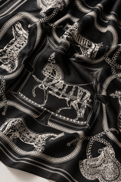 The Cavalier Cashmere-Silk Scarf