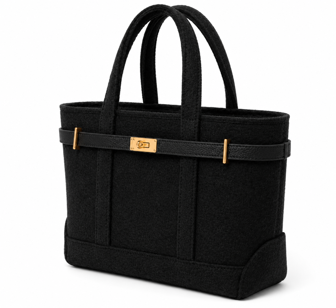 The Manor Tote - Noir