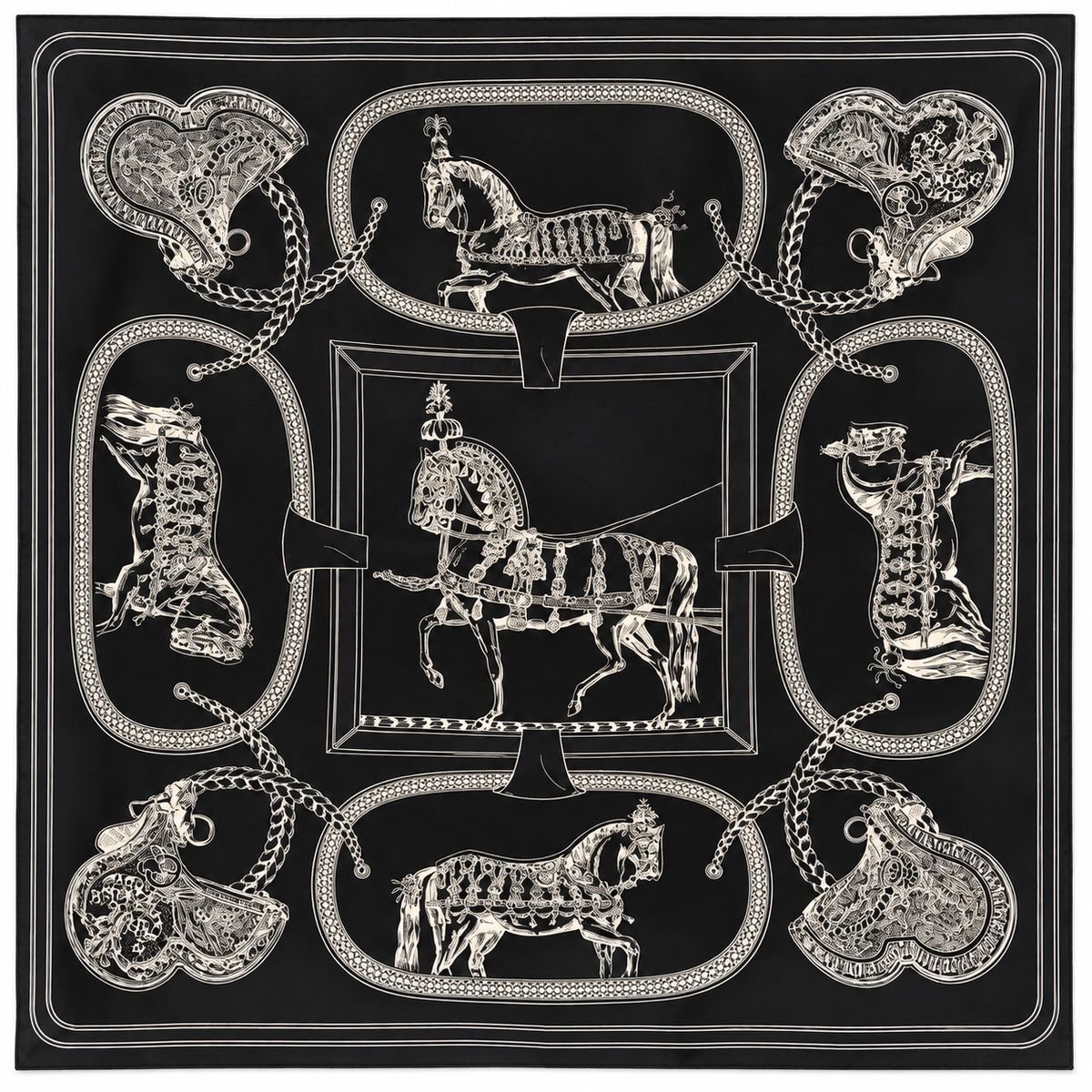 The Cavalier Cashmere-Silk Scarf