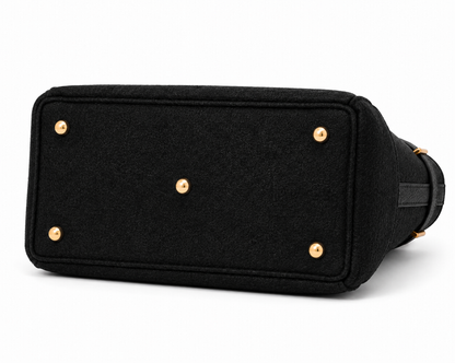 The Manor Tote - Noir