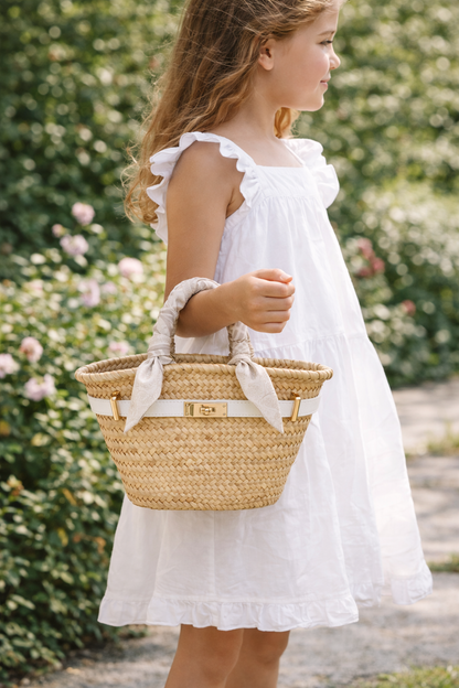 The Le Petite Mini French Straw Boatkin Tote