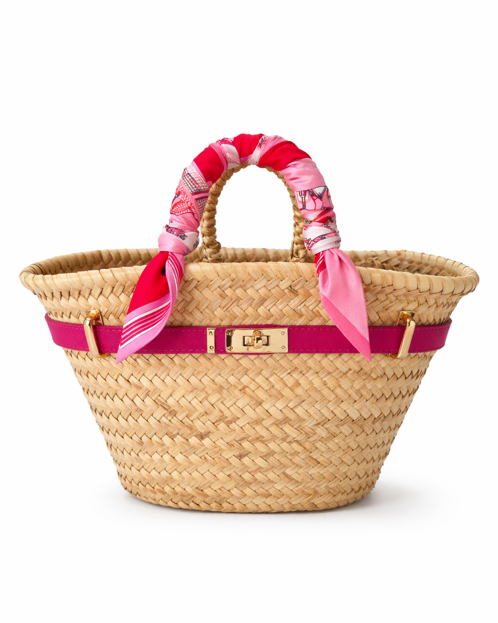 The Le Petite Mini French Straw Boatkin Tote