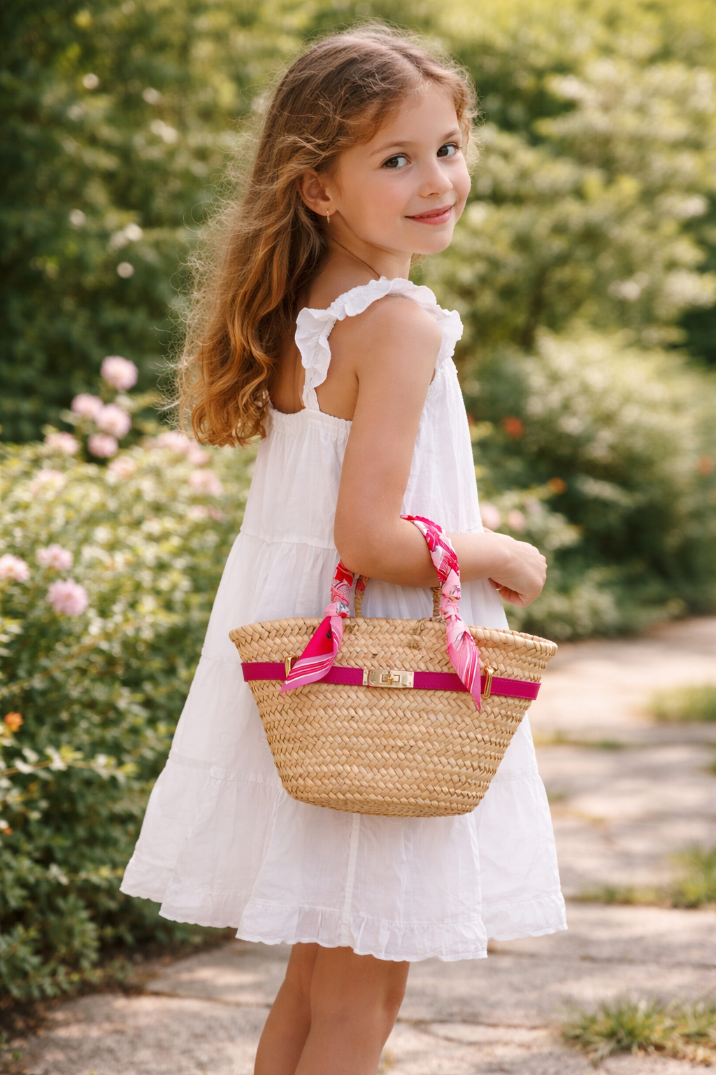 The Le Petite Mini French Straw Boatkin Tote