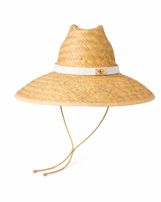 The Palm Classic Straw Lifeguard Hat