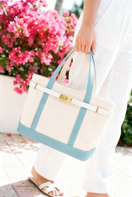 Custom Color Made-to-Order Lux Boat Tote