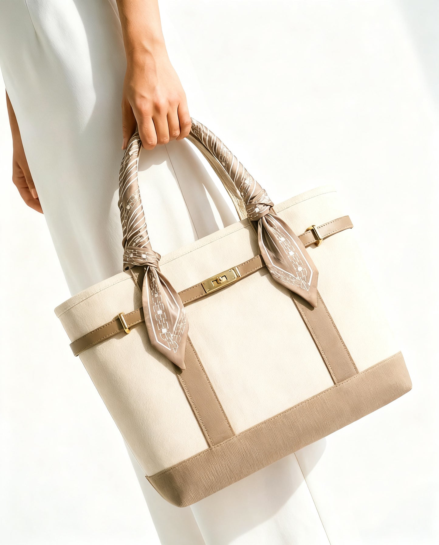 Limited Edition Twilly Tote Boatkin Bag - Oyster